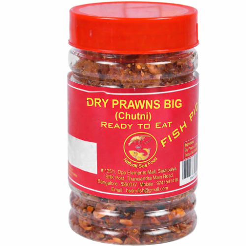 Dry Prawns Big Chutney (Ready to Eat)