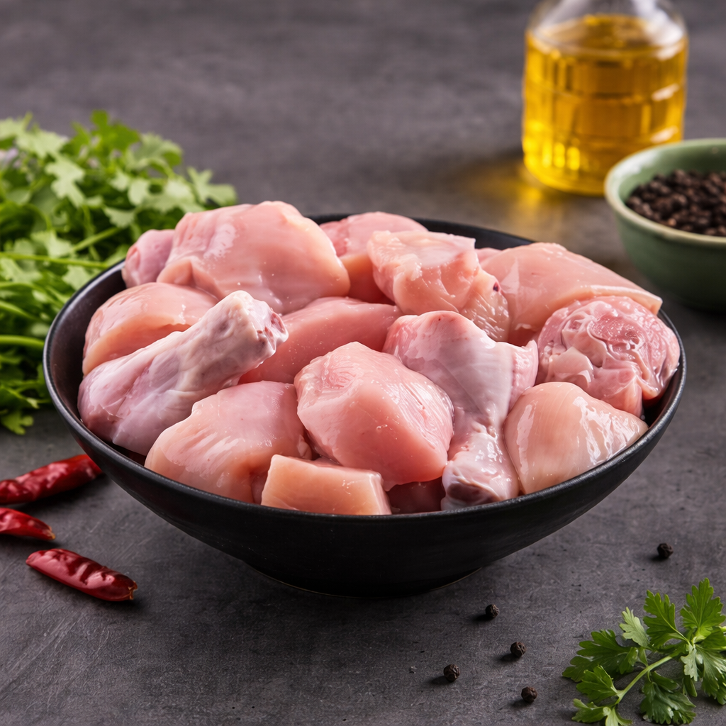 CHICKEN CURRY CUT (SKINLESS)